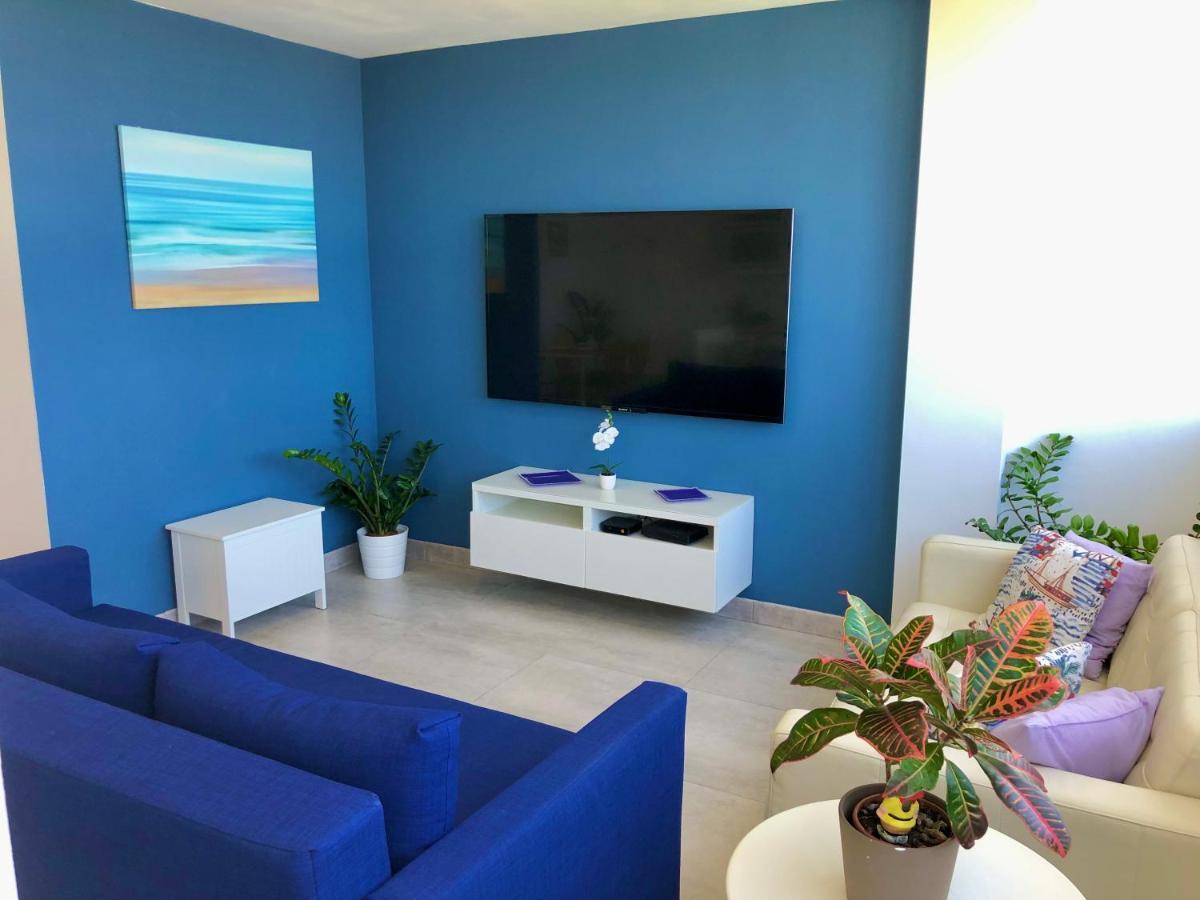 Vistas Mar Playa Las Canteras Primera Linea Wifi ラスパルマス・デ・グランカナリア エクステリア 写真