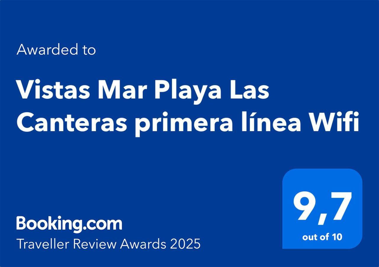 Vistas Mar Playa Las Canteras Primera Linea Wifi ラスパルマス・デ・グランカナリア エクステリア 写真
